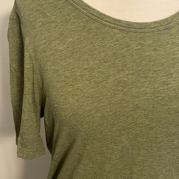 Lululemon‎ Women’s Long T-Shirt Olive Green Size 10 - Picture 5 of 6